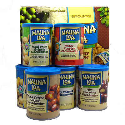 新品 6缶 マウナロア マカダミアナッツ ハワイ お土産