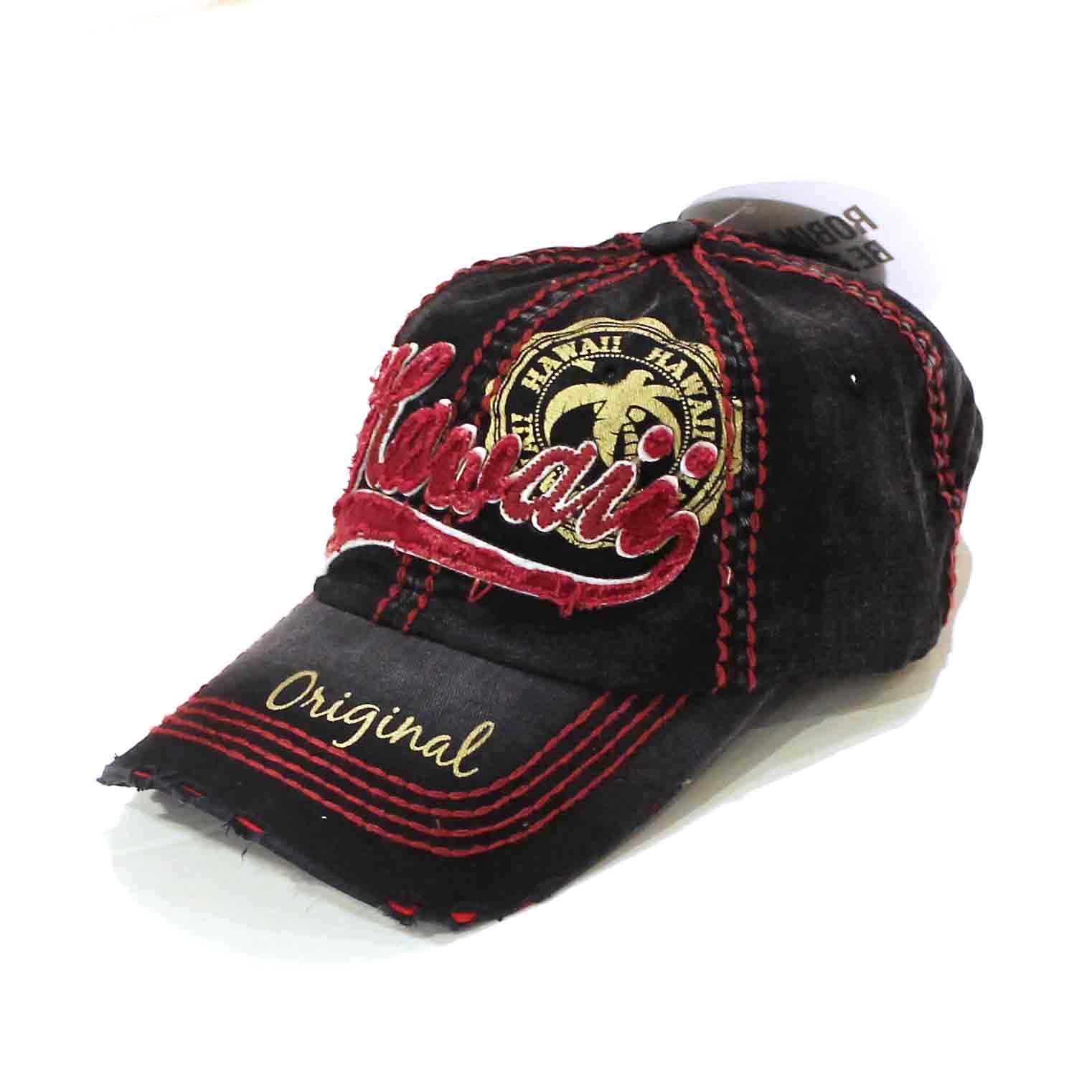 yRobin Ruth Hawaiiz Hawaiian Vintage Cap / CHI035-A / Black-Red^TVcEJWA^Xq^Robin Ruth