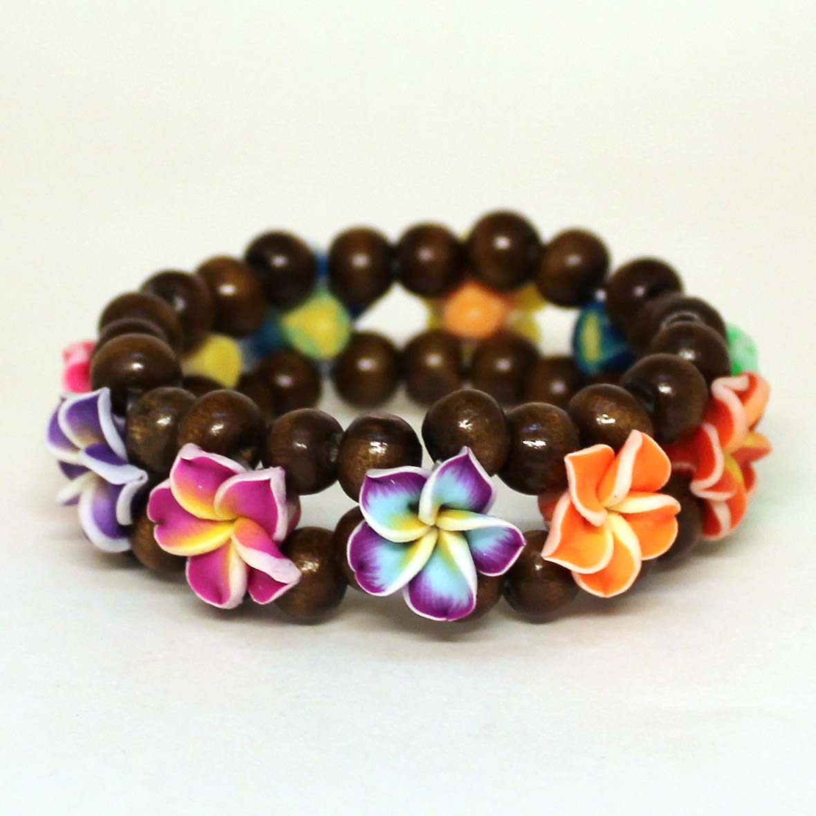 yLei ManazCray Bracelet Plumeria  / JN6-1211 / Multi1^nCAANZT[^Ebh^EbhoOEuXbg