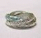 ハワイアンジュエリー/
【Alohagift Jewelry】4mm Triple Ring／3連リング